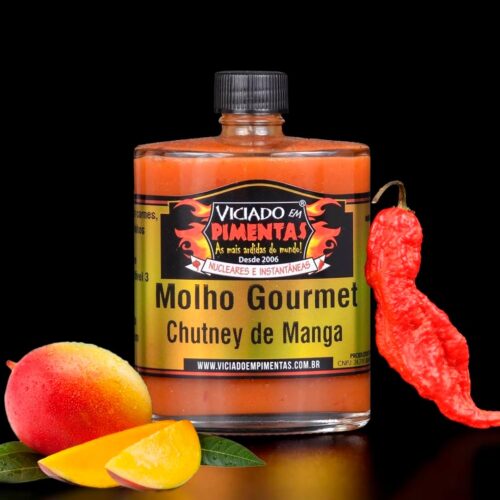 Molho Gourmet Sabor Chutney De Manga